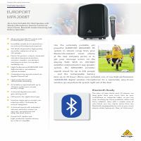 Behringer MPA200BT thumbnail