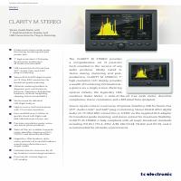 TC Electronic CLARITY-M-STEREO thumbnail